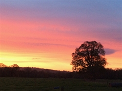 Sunrise in Lower Washfield