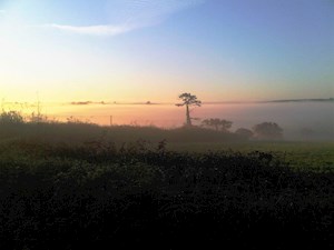 Mist filled valleys