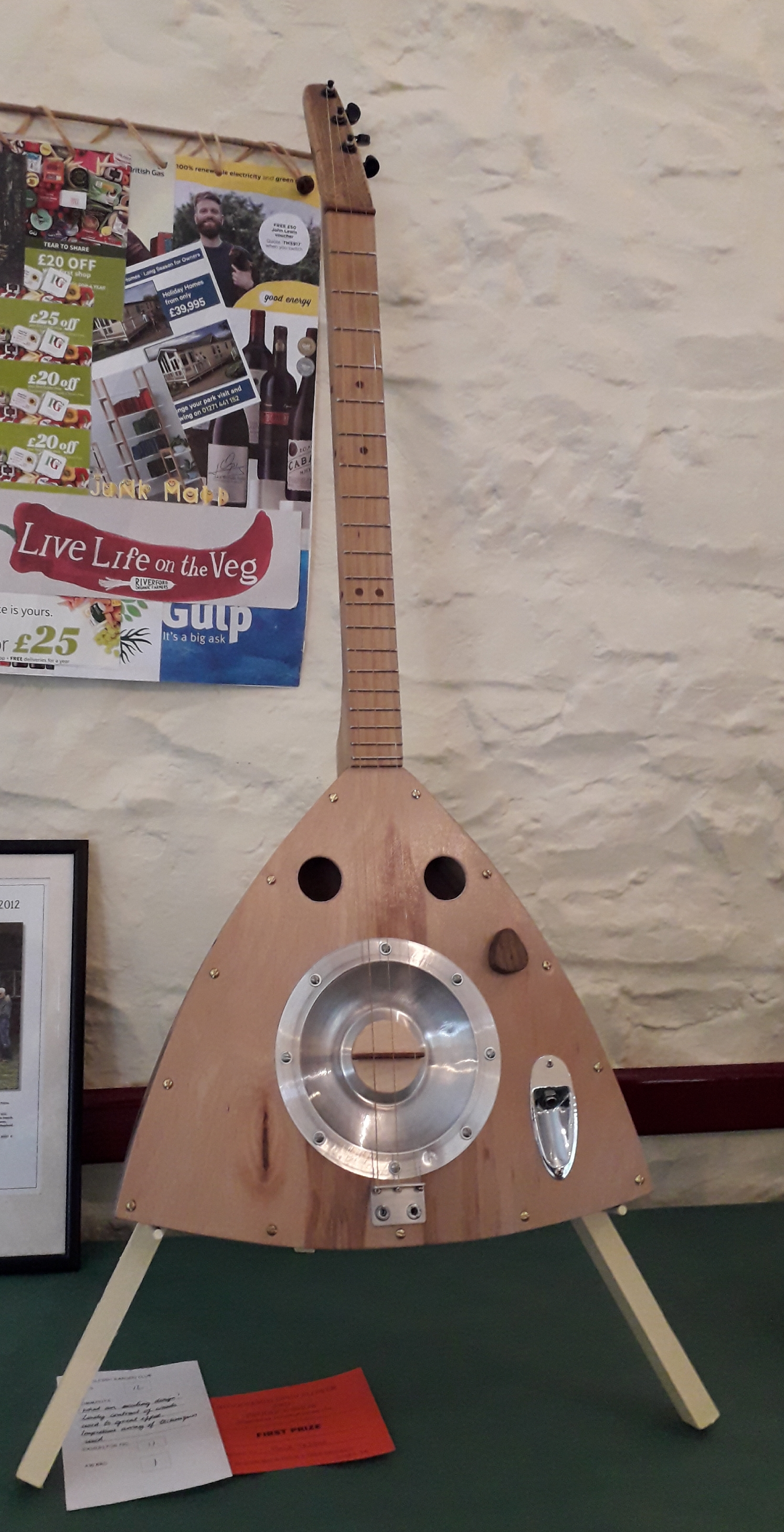 Item made from a tree product - 1st in Craft Class