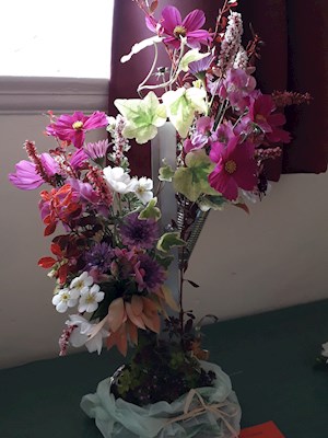 Flower Arrangements - Recycled  1st