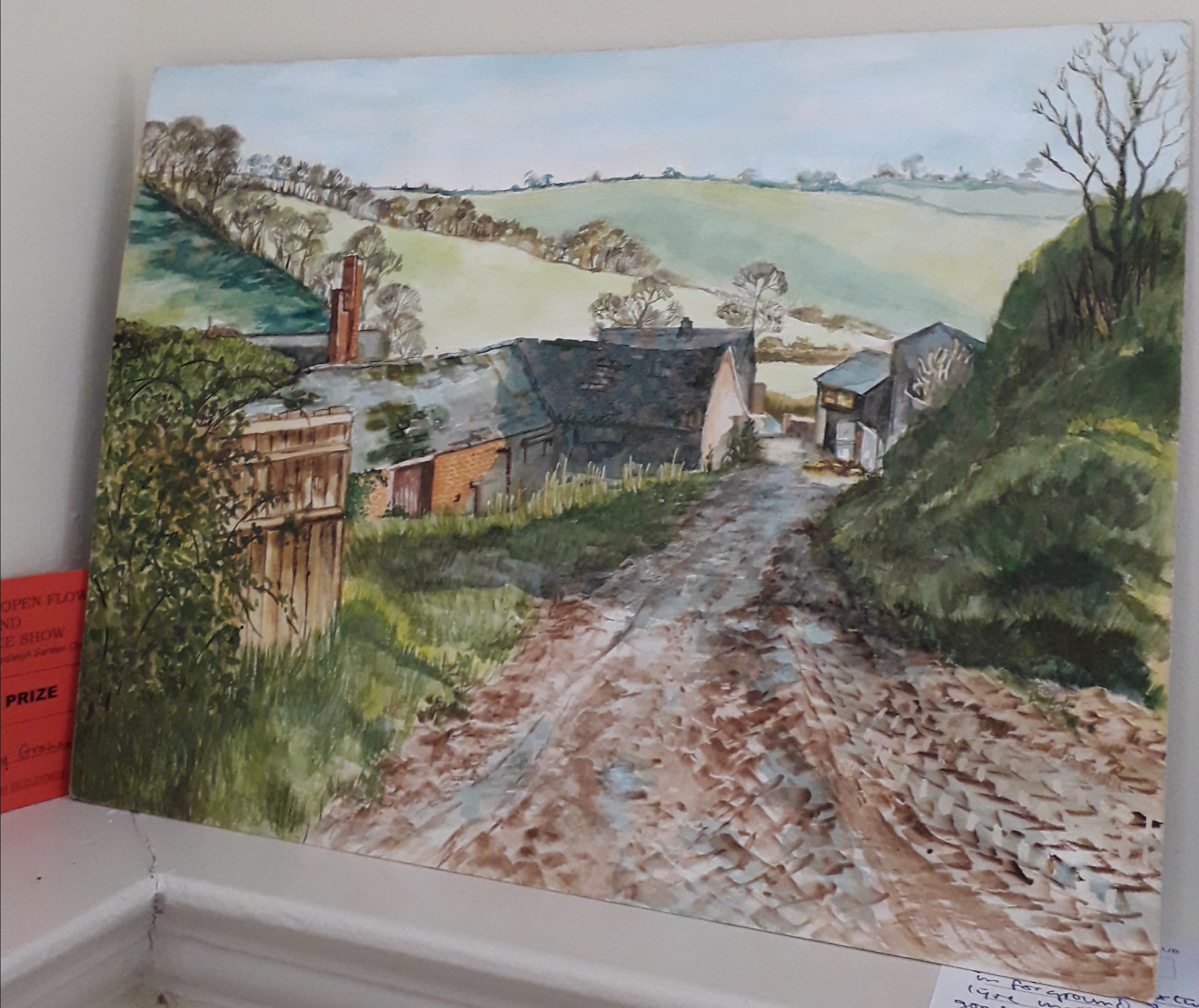 Painting Class - Farm Buildings - 1st