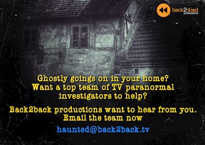 Back2Back Haunted TV Request for Input Poster