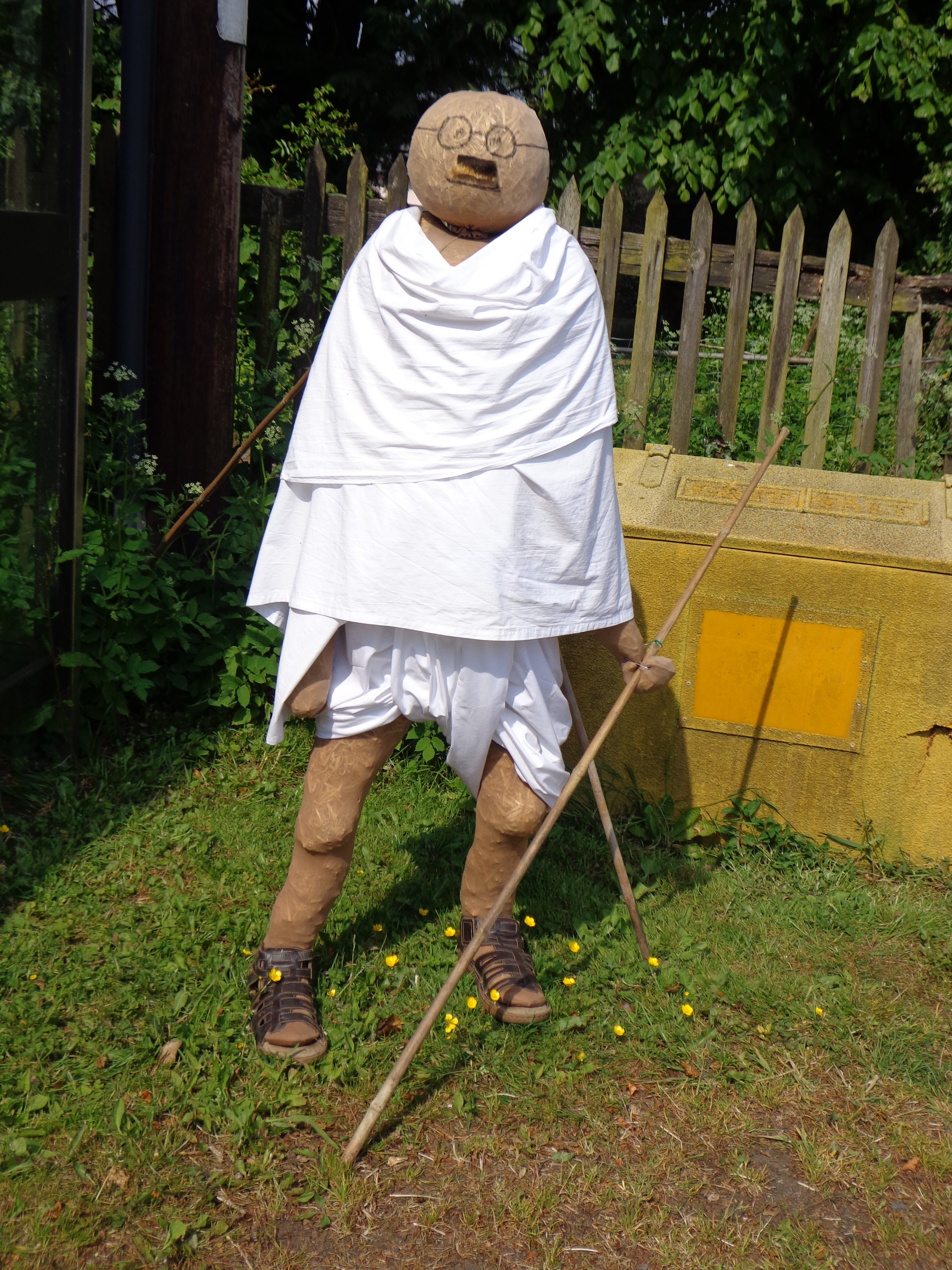 Ghandi.  Village Hall