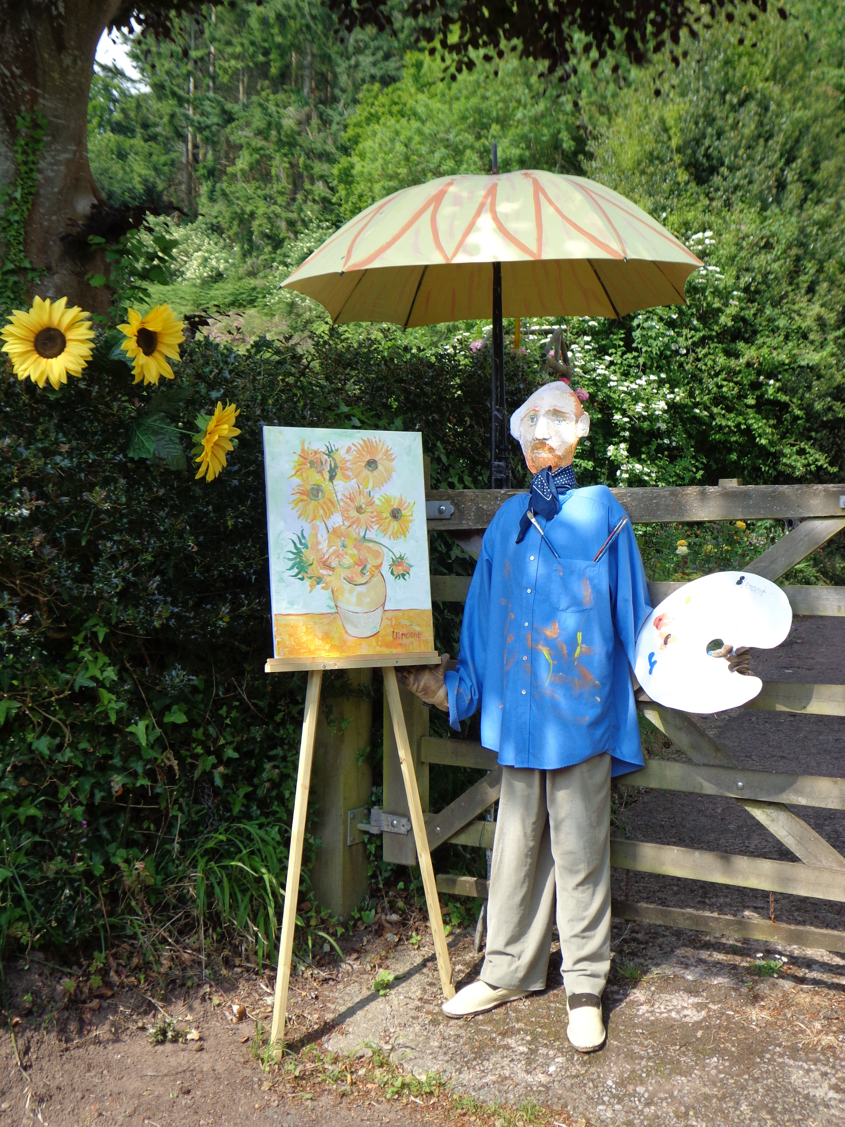 Van Gogh.  Marsh Cottage.  Winner 'People's Choice' and Winner 'Best Dressed