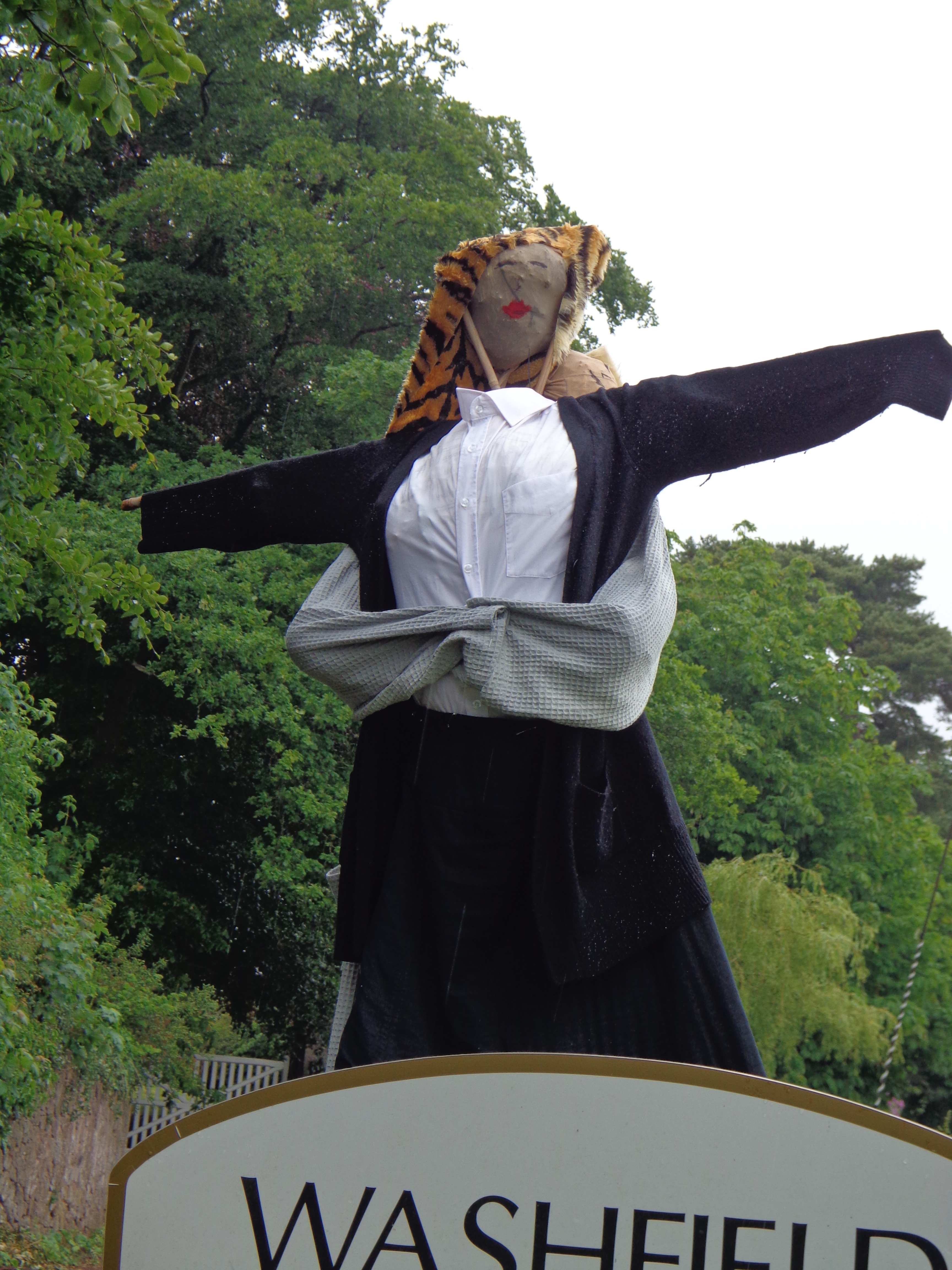 Titanic.  Washfield Sign.  3rd 'Most likely to Scare'