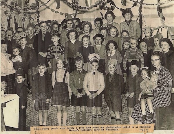 Stoodleigh WI Childrens Xmas Party 1959