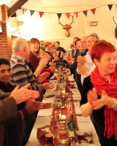 Welcoming the Haggis