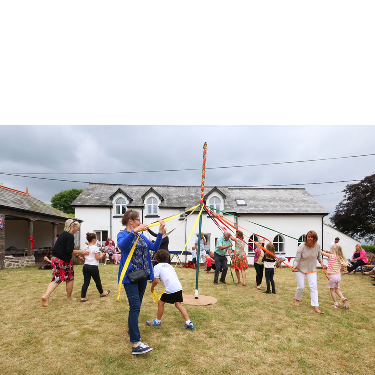 Maypole Dancing