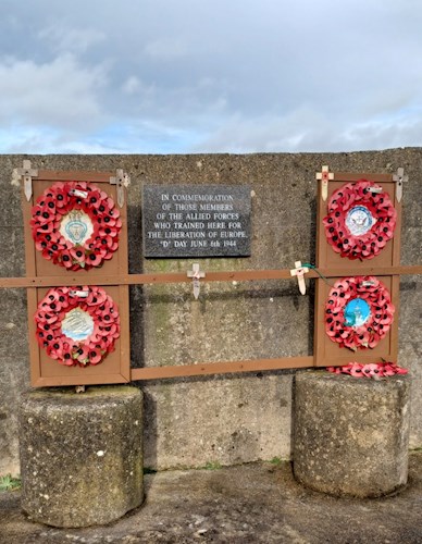 The commemoration of training ready for D Day Landings in 1944