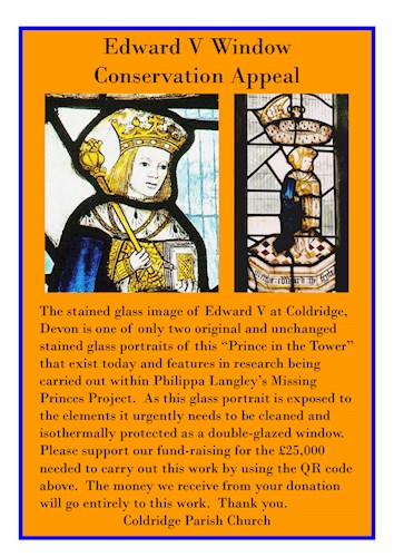 Edward V Window Conservation Appeal_Information Flyer