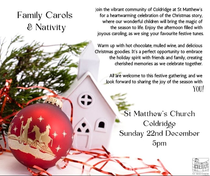 Family Carols & Nativity December 2024