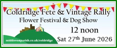 Coldridge Fete 2026 Logo