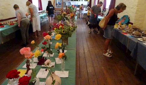 Classes in main hall