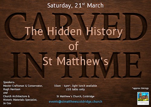 St Matthew's Church Wood History Talk 21st March