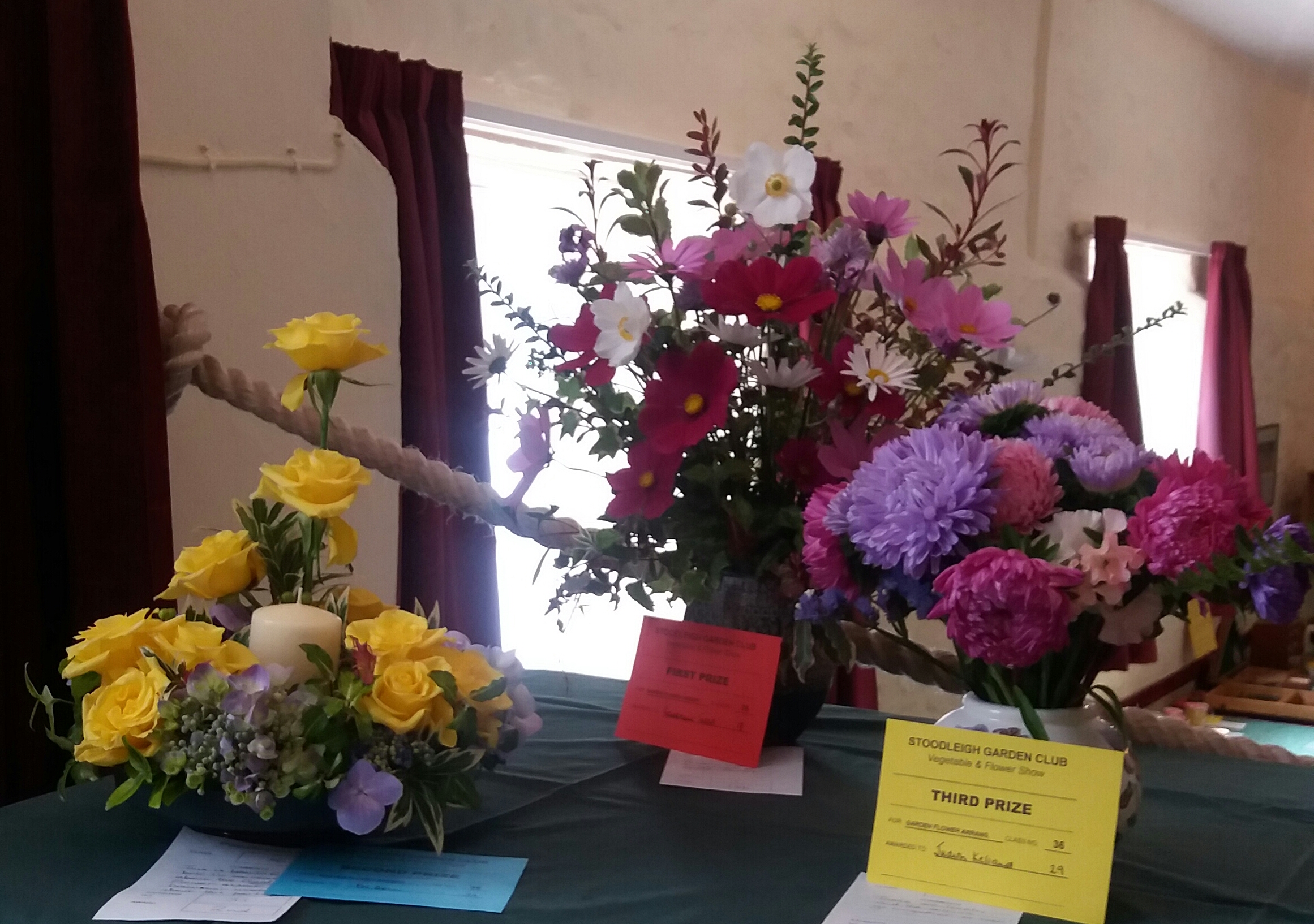 Winning garden flower arrangements